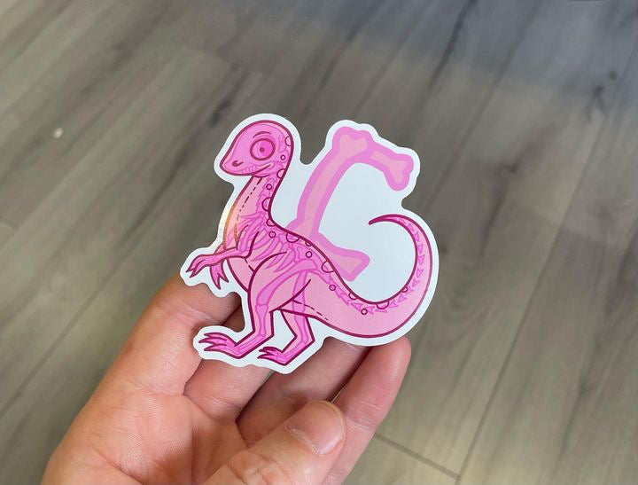 The A-Z of Dinosaur Bones Sticker Pack