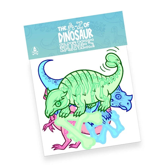 The A-Z of Dinosaur Bones Sticker Pack